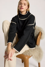Orin Jumper from Eb+Ive - Black/Dune