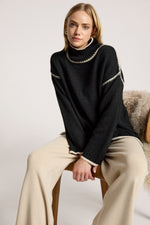 Orin Jumper from Eb+Ive - Black/Dune