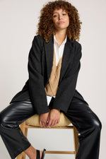 Liora Knit Vest from Eb+Ive - Mocha colour