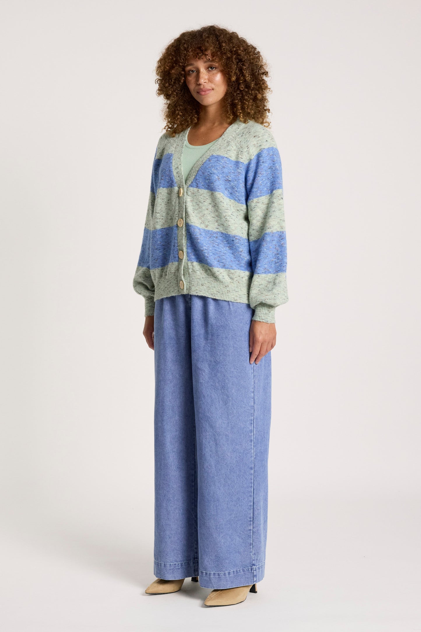 Zarda Cardigan from Eb+Ive - Sage/Lake