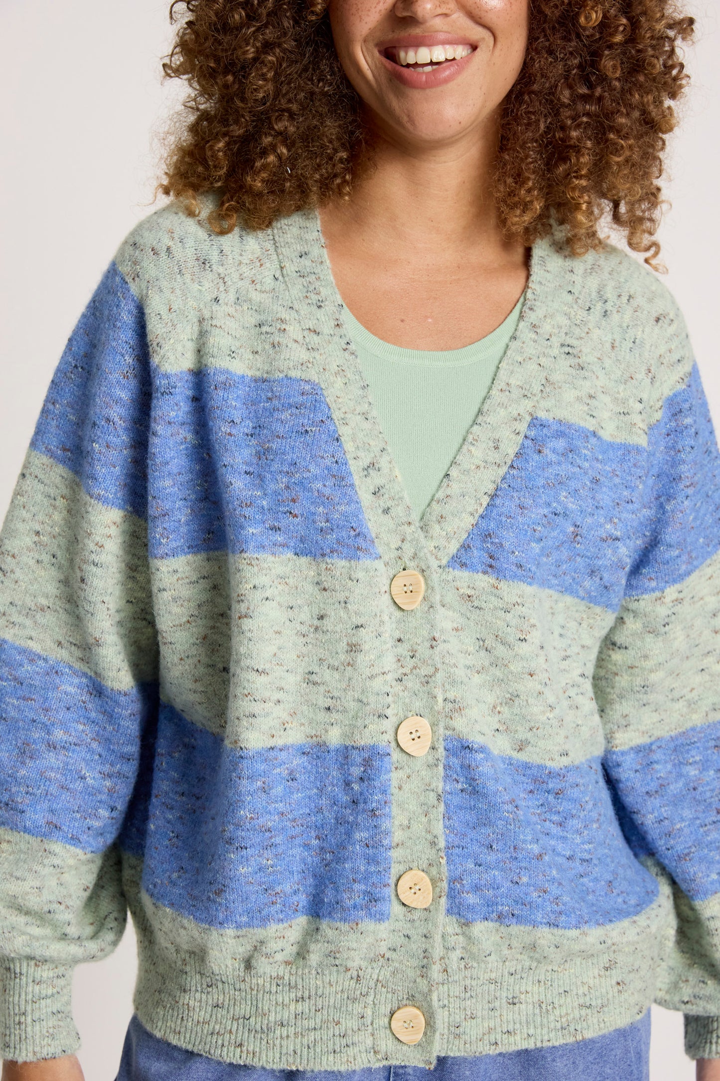 Zarda Cardigan from Eb+Ive - Sage/Lake