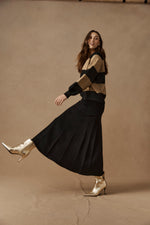 Zarda Cardigan from Eb+Ive - Mocha/Black
