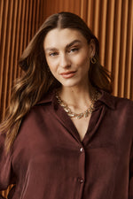 Tala Link Necklace - Gold