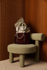 Sable Tote from Eb+Ive- Mahogany