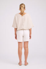 Studio Button Jacket/Top - Tusk