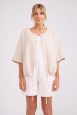 Studio Button Jacket/Top - Tusk