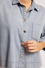 Roam Shirt from Eb+Ive - Denim