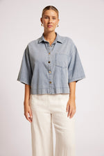 Roam Shirt from Eb+Ive - Denim