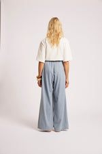 Roam Wide Leg Denim Pant from Eb+Ive - Denim