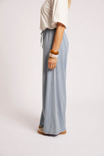 Roam Wide Leg Denim Pant from Eb+Ive - Denim