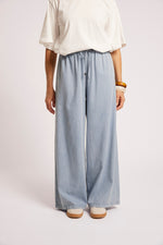 Roam Wide Leg Denim Pant from Eb+Ive - Denim