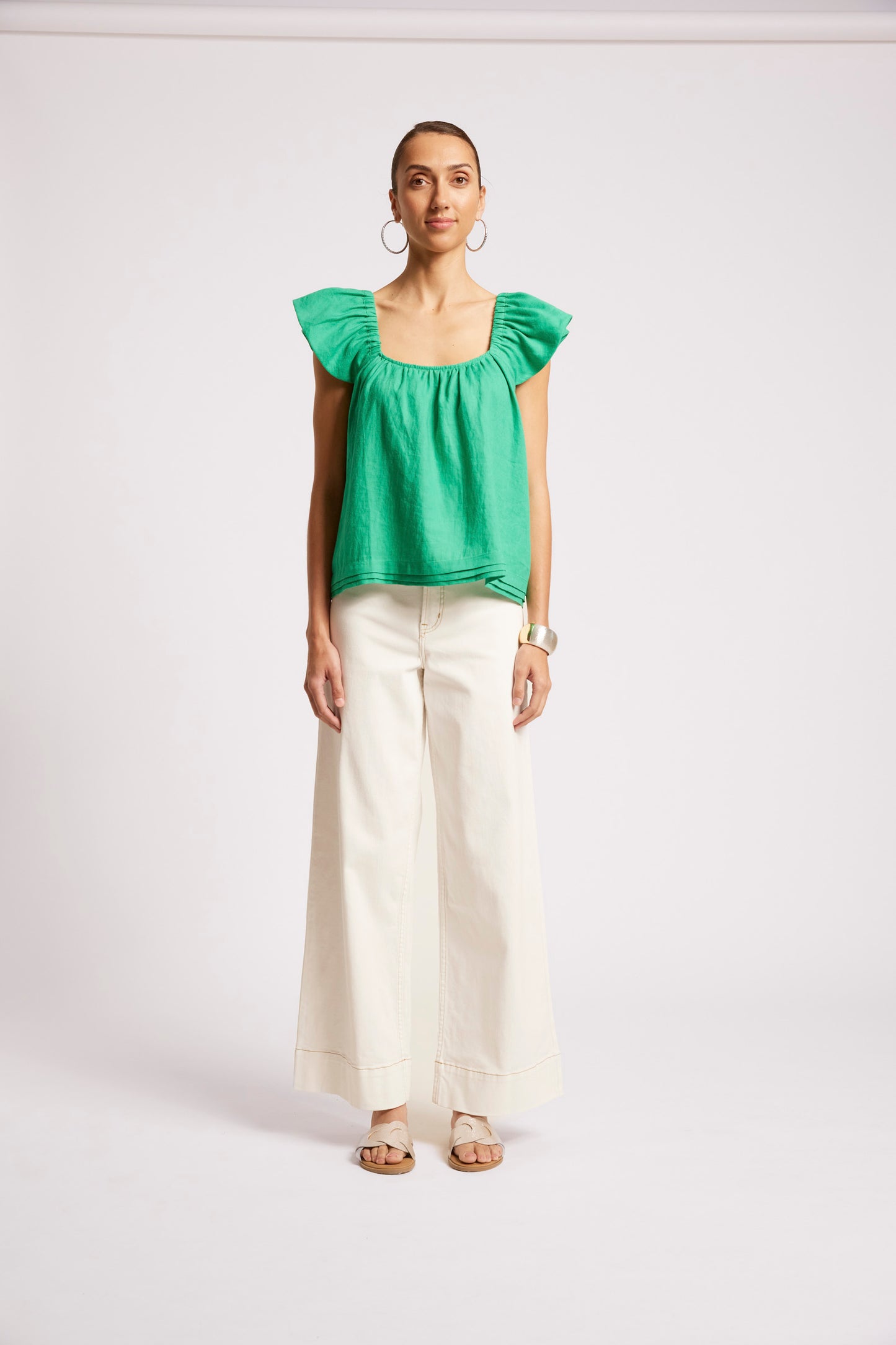 Cove Top from Eb+Ive - Jade colour