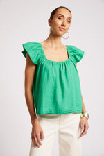 Cove Top from Eb+Ive - Jade colour