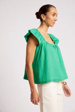 Cove Top from Eb+Ive - Jade colour