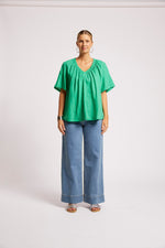 Cove Relaxed Top from Eb+Ive - Jade