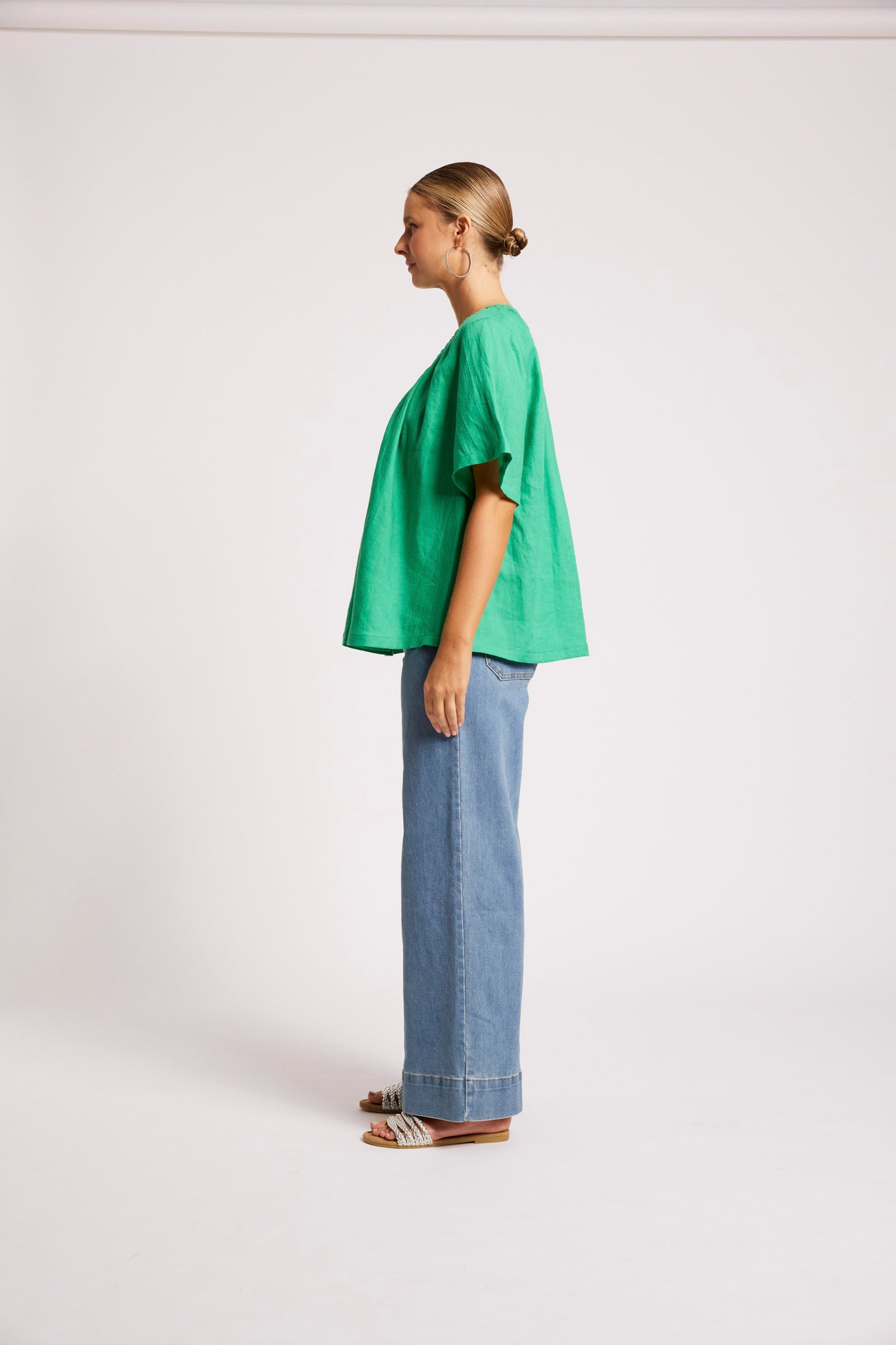 Cove Relaxed Top from Eb+Ive - Jade
