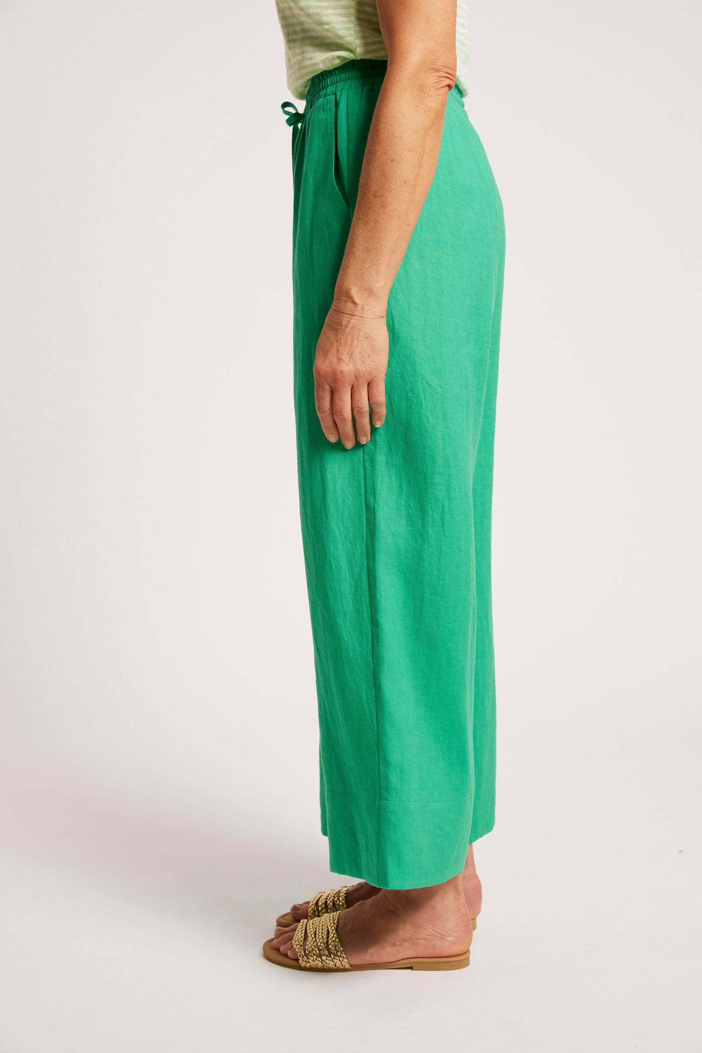 Cove Relaxed Pant from Eb+Ive - Jade
