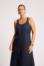 Cove Tank Maxi Dress from Eb+Ive - Indigo
