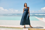 Cove Tank Maxi Dress from Eb+Ive - Navy