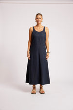 Cove Tank Maxi Dress from Eb+Ive - Navy