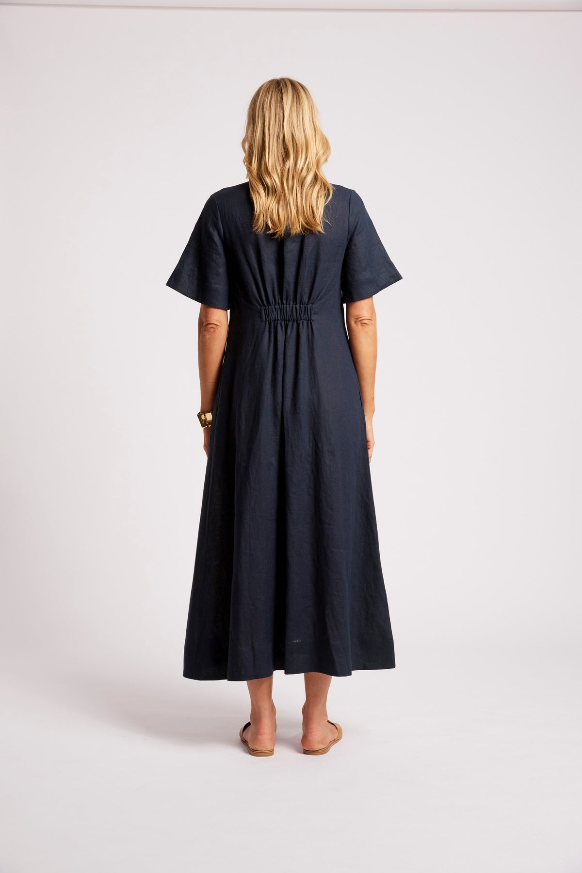 Cove Linen Maxi Dress from Eb+Ive