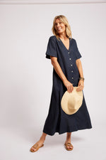 Cove Linen Maxi Dress from Eb+Ive