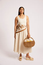 Maris Tank Maxi Dress from Eb+Ive - Tusk Colour