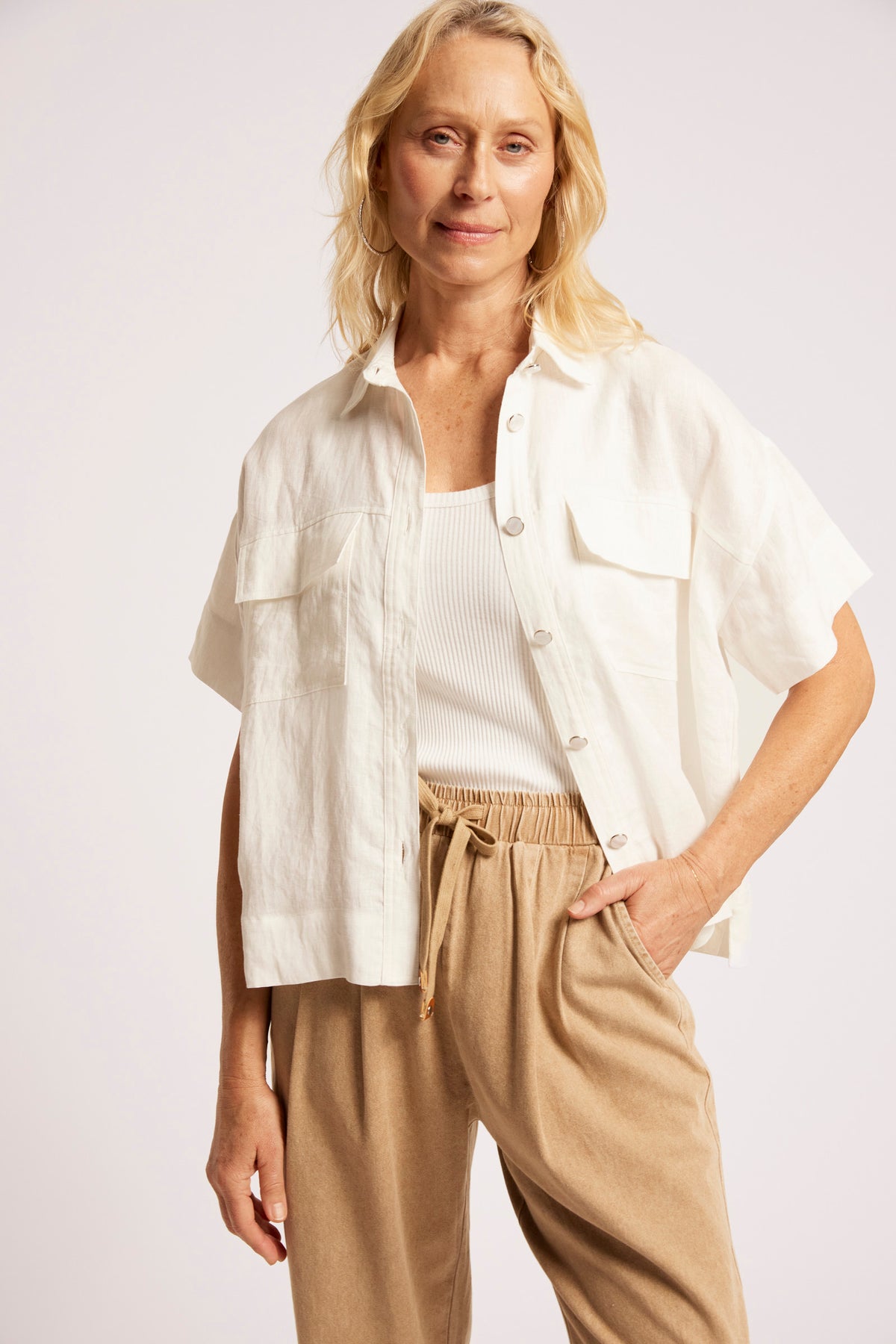Maris Shirt from Eb+Ive - White