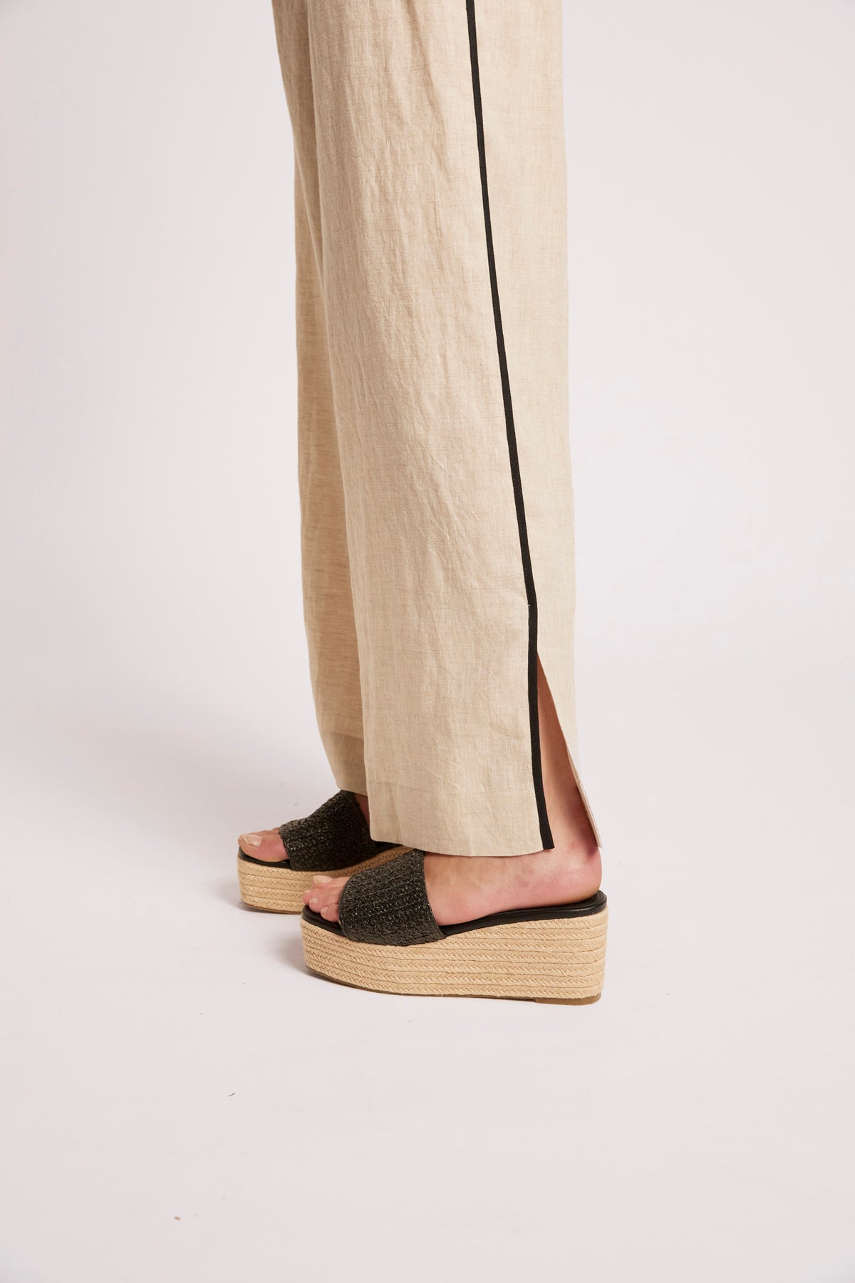 Maris Spice Pant Tusk/Black