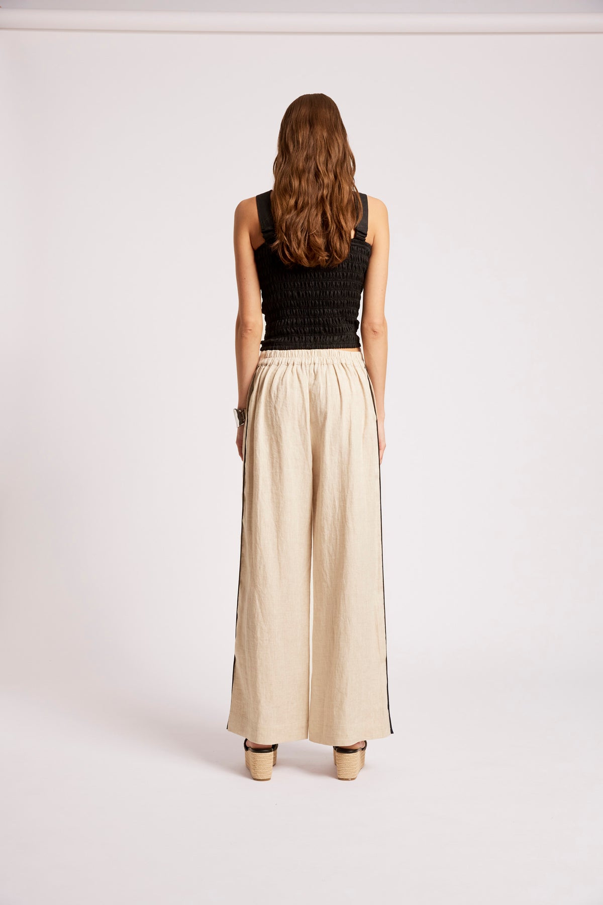 Maris Spice Pant Tusk/Black