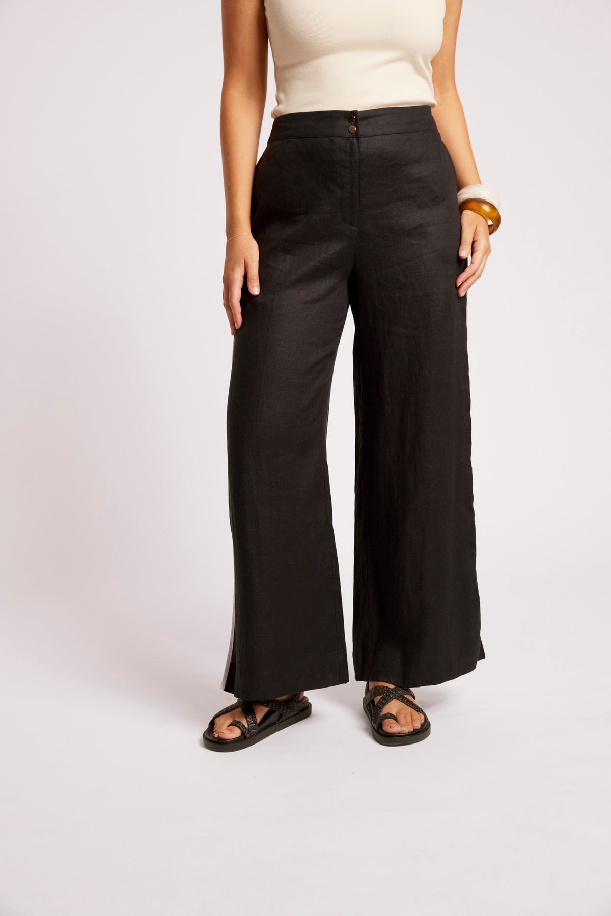 Maris Spice Pant Black/Tusk