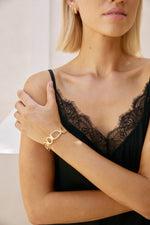 Solara Cuff - Gold Link