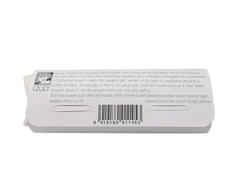 Cecily Tea Towel - Bubbles Occasion