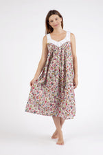 Arabella MD-410V Nightie | V-Neck Laced