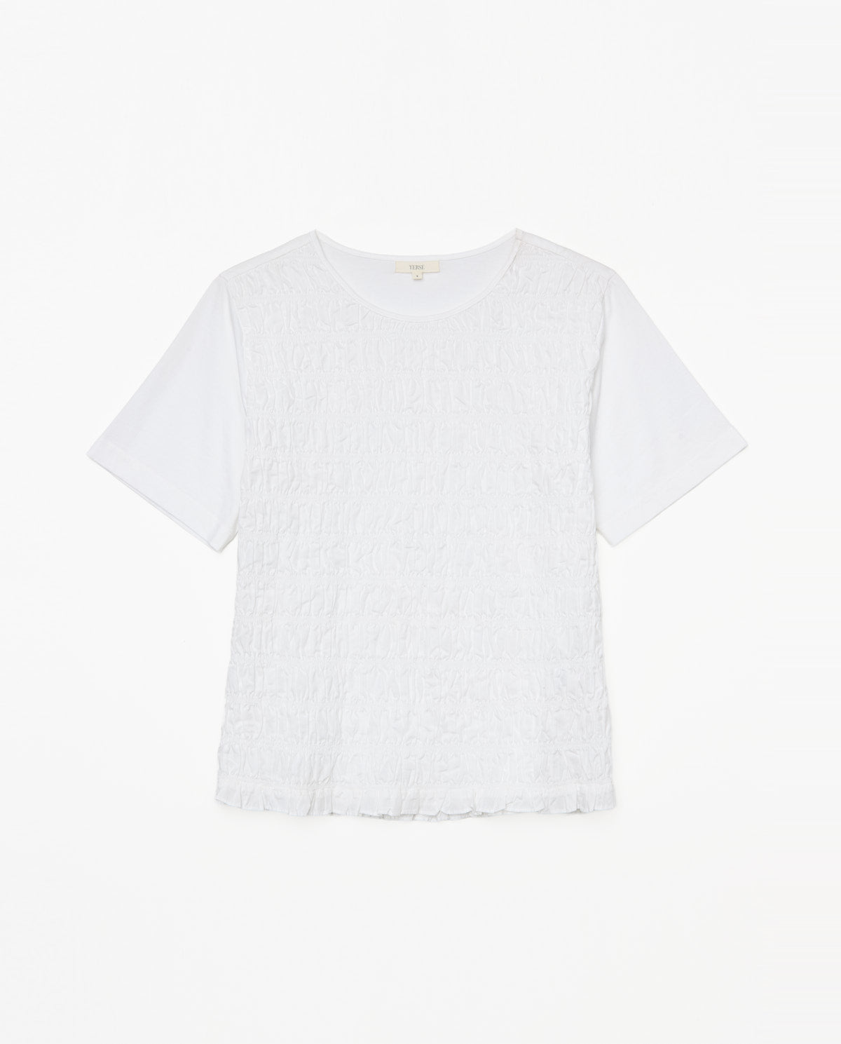 Yerse Barcelona Cotton Gathered T-shirt