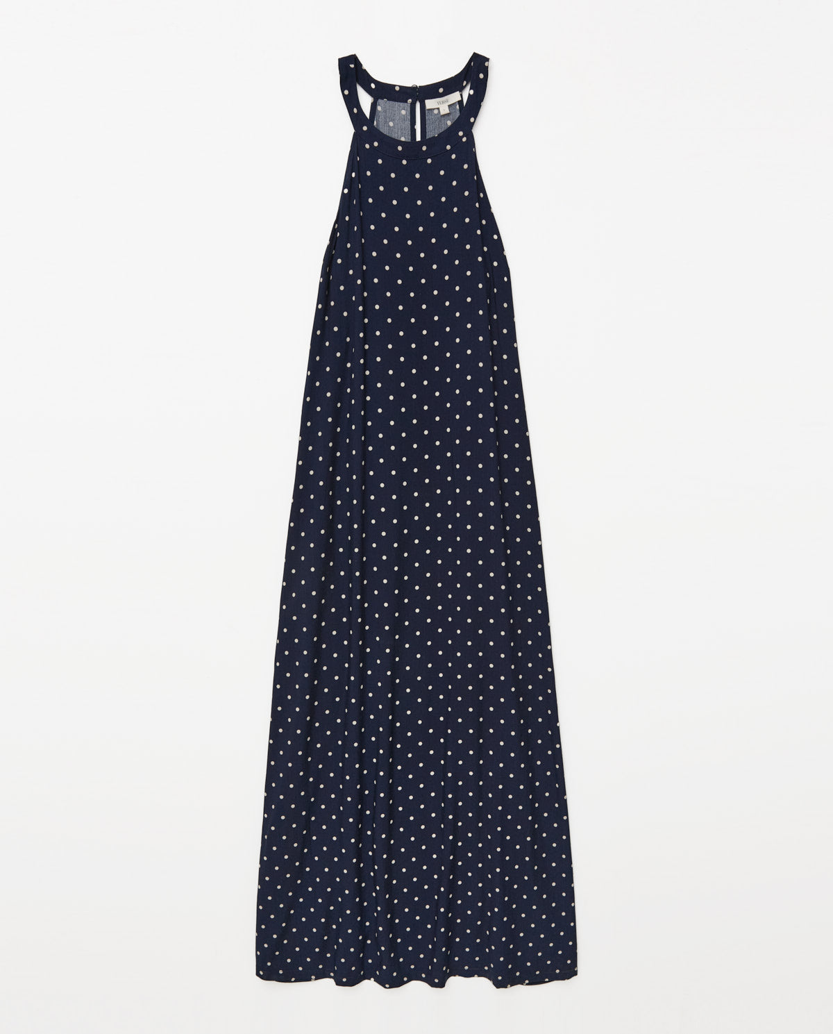 Yerse Barcelona Navy Halter neck dress