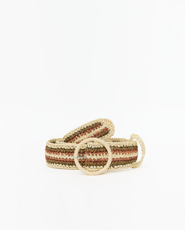 Yerse Barcelona Handmade Raffia Belt