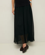Yerse Barcelona Black layered Camisole Dress