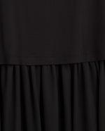 Yerse Barcelona Black layered Camisole Dress