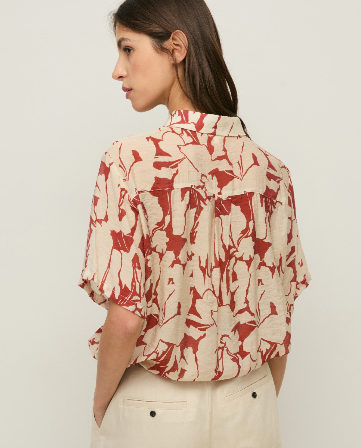 Yerse Barcelona Flowy Floral blouse
