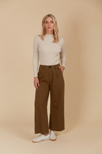 Freya Pant - Toffee colour