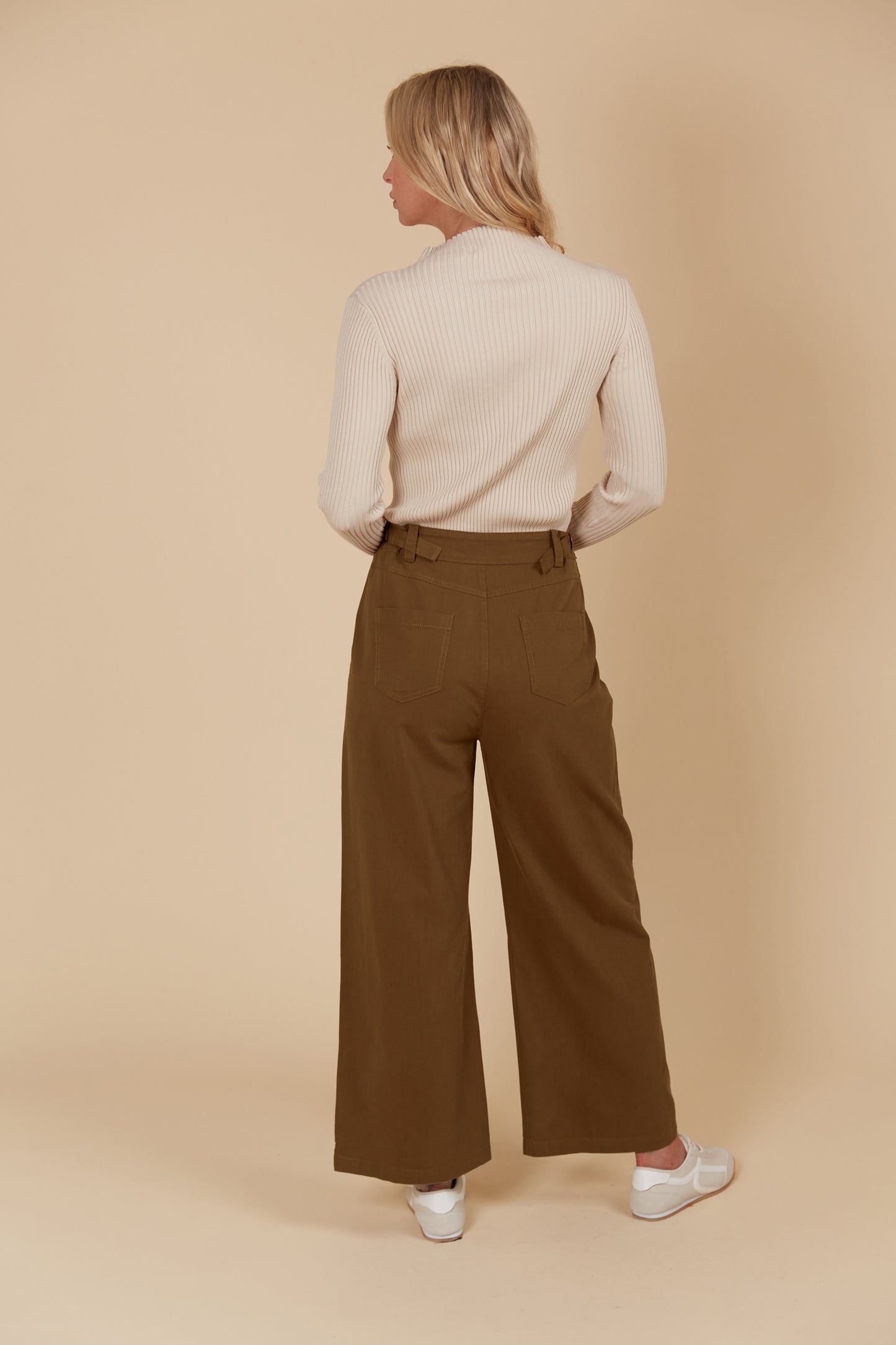 Freya Pant - Toffee colour