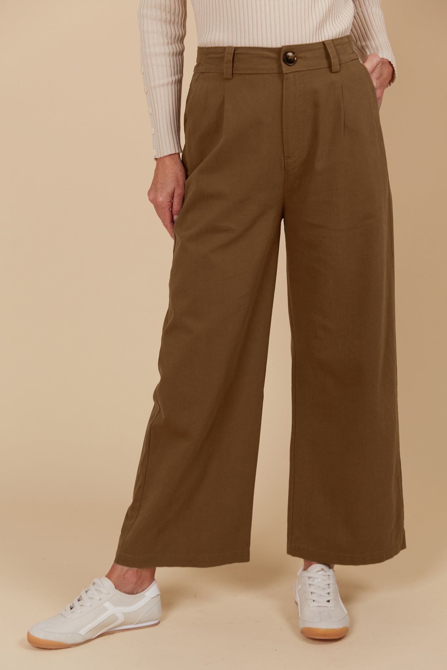 Freya Pant - Toffee colour