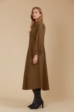 Freya Dress - Toffee colour