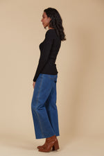 Juno Square Neck Top - Onyx