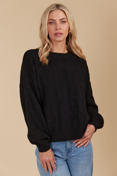 Hera Jumper - Onyx colour