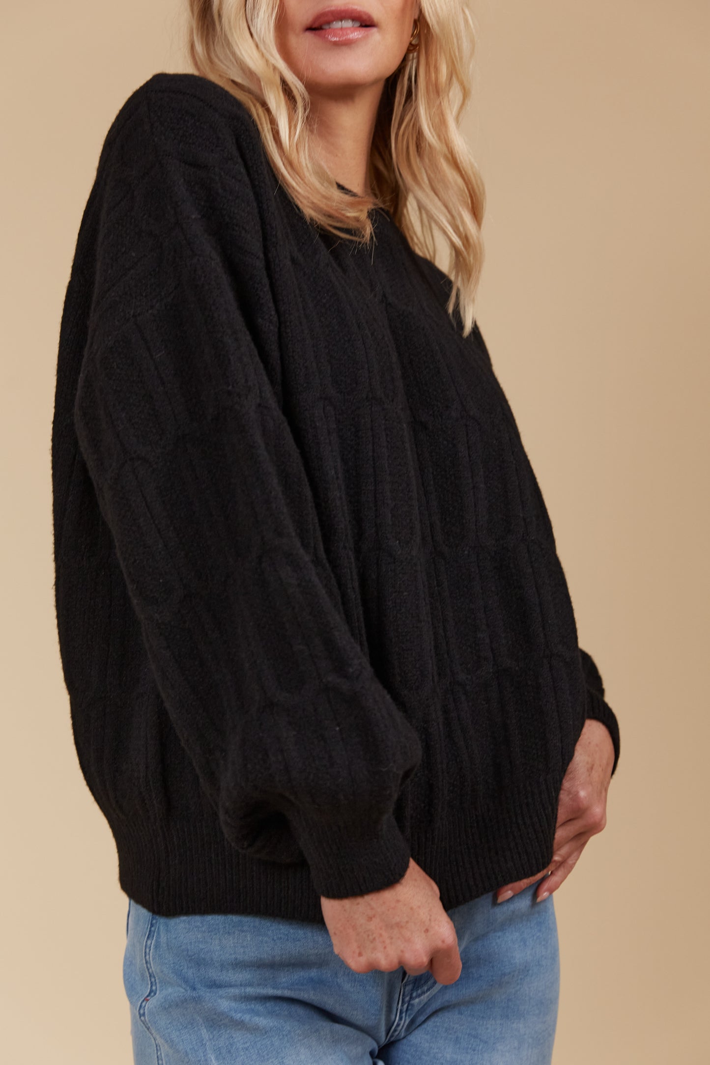 Hera Jumper - Onyx colour