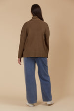 Tala Knit Shirt - Toffee Colour