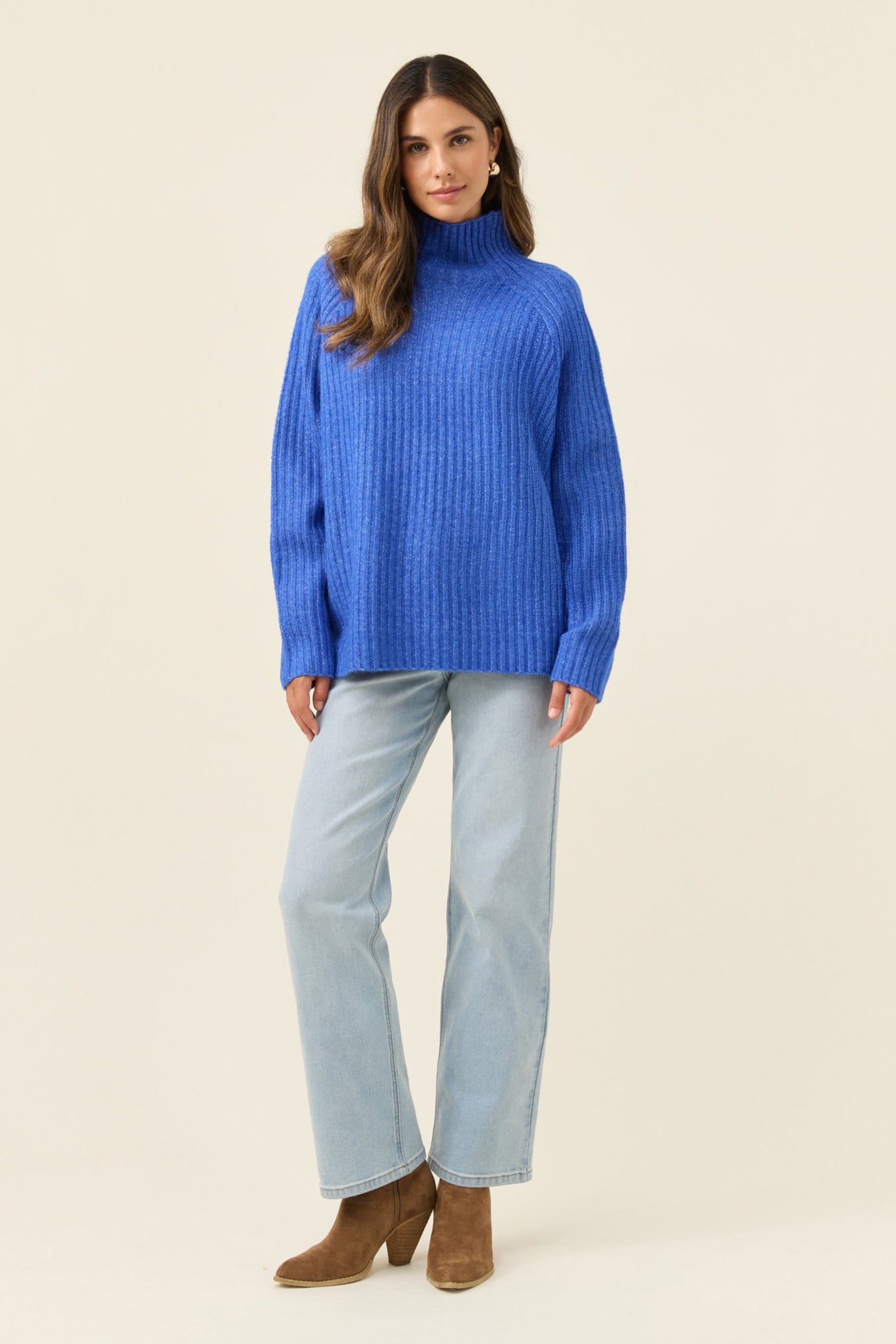 Miru Jumper from Isle of Mine - Cobalt colour