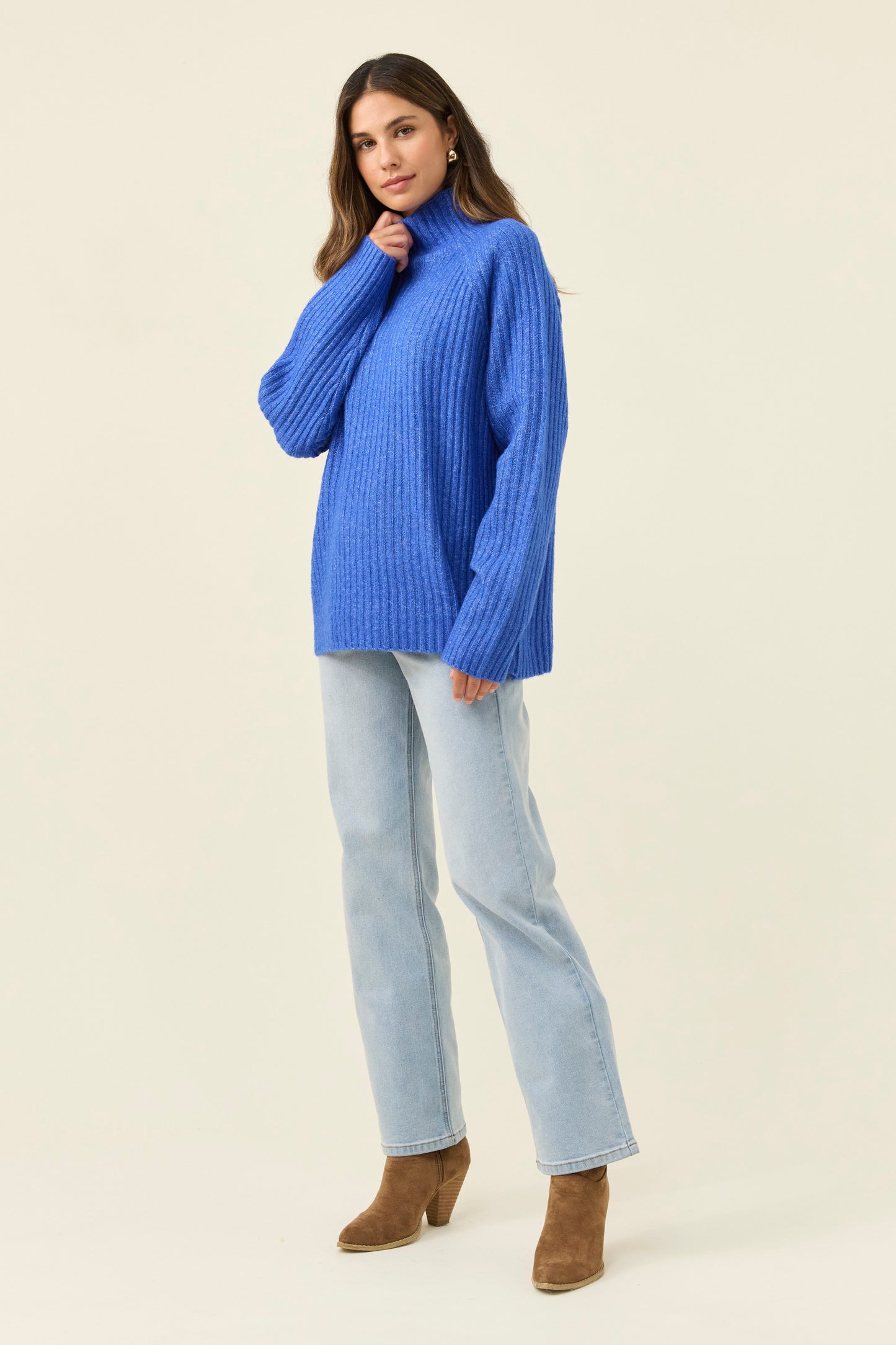 Miru Jumper from Isle of Mine - Cobalt colour